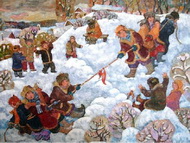 Новогодние праздничные гуляния