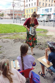 
Экскурсия для маленьких художников