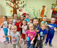 Голубые цветы Гжели