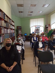 «Увлечь чтением: интерактивный подход в работе с книгой».
Семинар для членов методобъединения школьных библиотекарей Орловского района.
 