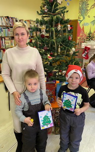 Новогодняя открытка своими руками